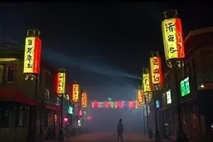 半城灯火录封面，夜色中沿江铺开的城市灯火长卷
